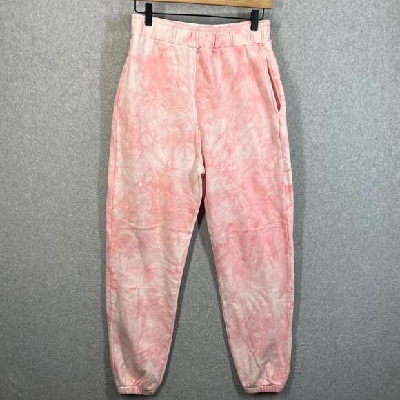 All Fenix Aryah Tie-Dye Joggers by Anthropologie Size M Pink NWT! $68 - Picture 2 of 12